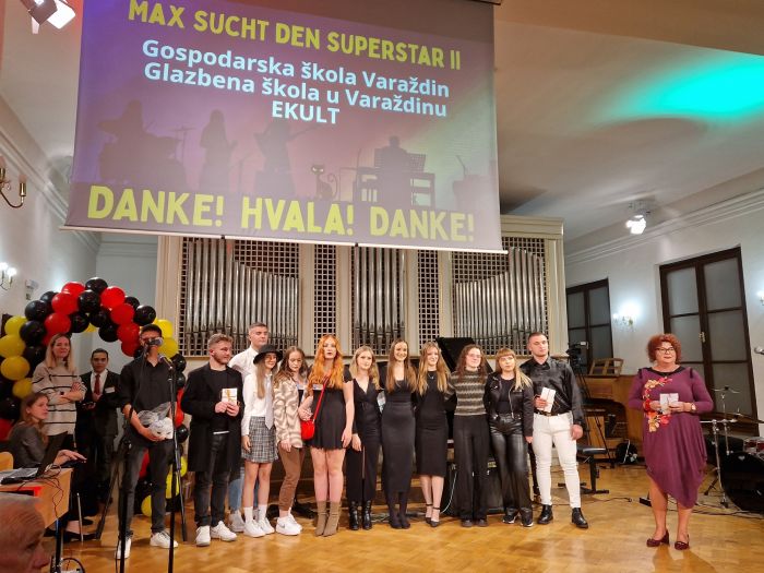 Pobjednik talent showa &bdquo;Max sucht den Superstar II&ldquo; Luka Kolenko iz Varaždina, miljenik publike Martin Plavec Marković