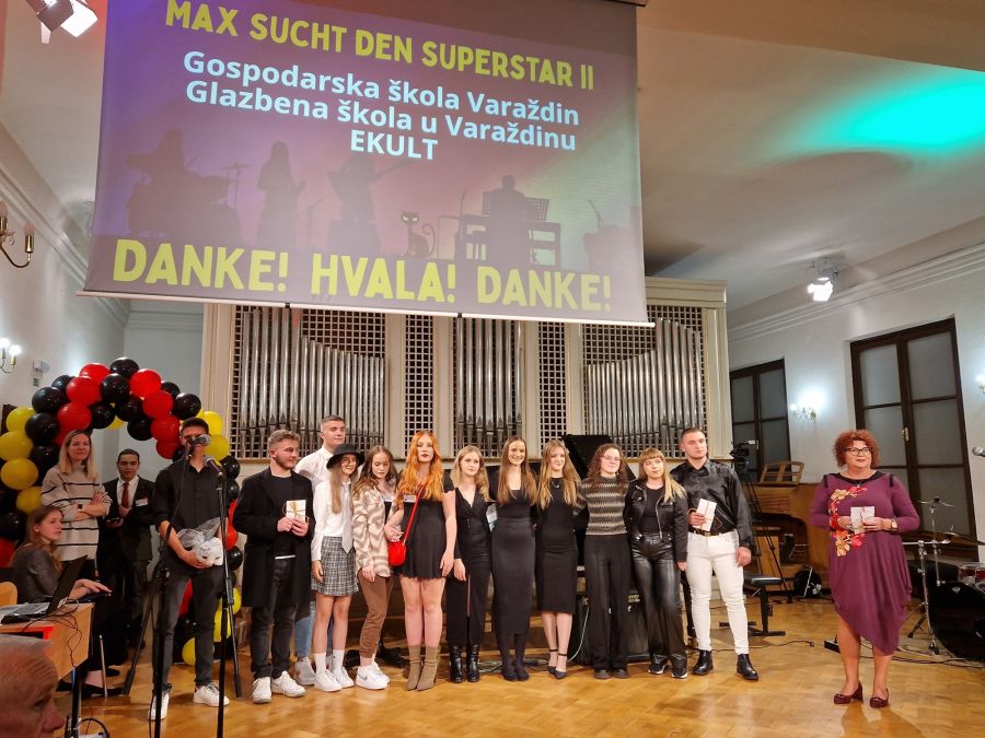 Pobjednik talent showa &bdquo;Max sucht den Superstar II&ldquo; Luka Kolenko iz Varaždina, miljenik publike Martin Plavec Marković