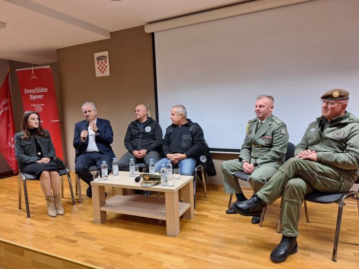 Sveučili&scaron;te Sjever i ove godine uz Dan sjećanja na žrtve Domovinskog rata organiziralo panel s hrvatskim braniteljima