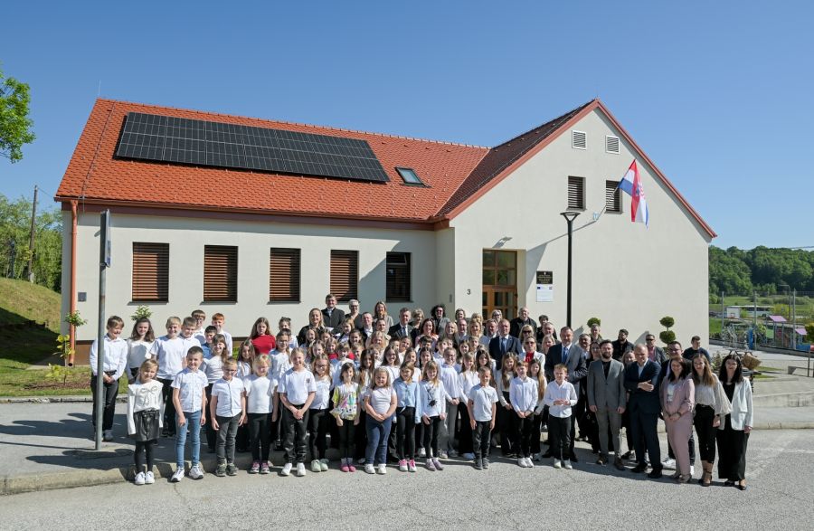 Zavr&scaron;ena energetska obnova Područne &scaron;kole Margečan - ulaganje u male vitezove znanja