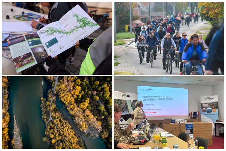 Projekt „Biciklistička ruta Europska Amazona“: nova odmorišta, foto-točke i doživljaji uz rijeku Dravu
