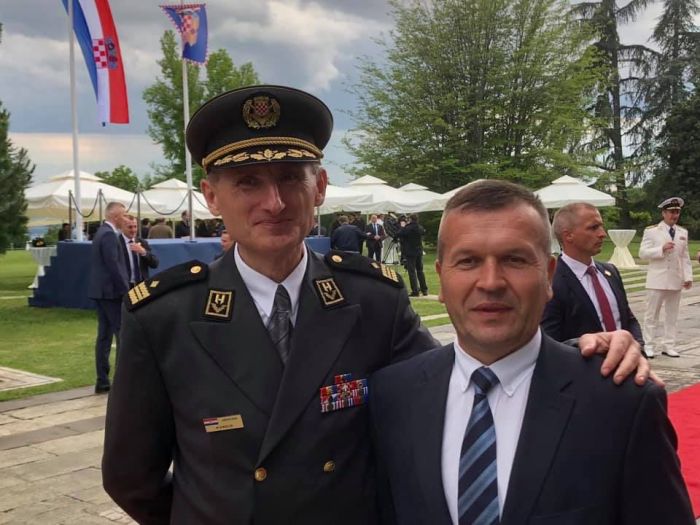 Čestitka župana Anđelka Stričaka novoimenovanom načelniku Glavnog stožera Oružanih snaga Republike Hrvatske general-pukovniku Tihomiru Kundidu