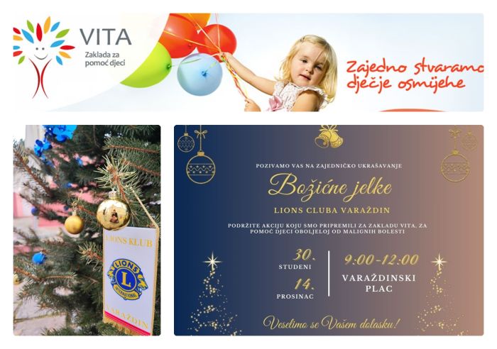 U subotu akcija Lions Cluba za Zakladu Vita