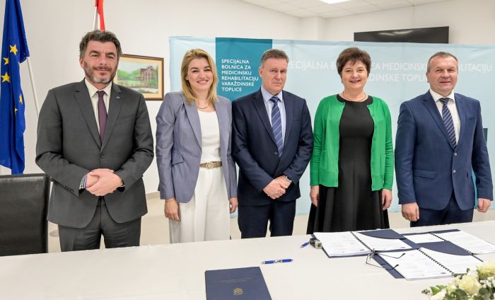Ministrica Brnjac: Specijalnoj bolnici za medicinsku rehabilitaciju Varaždinske Toplice bespovratnih 17,1 milijun eura