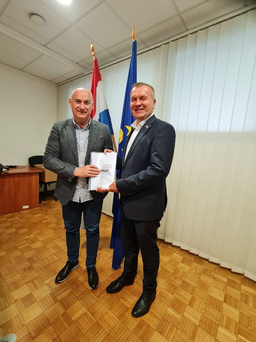 Ravnateljstvu civilne za&scaron;tite predana projektno-tehnička dokumentacija za izgradnju Regionalnog centra civilne za&scaron;tite Varaždin