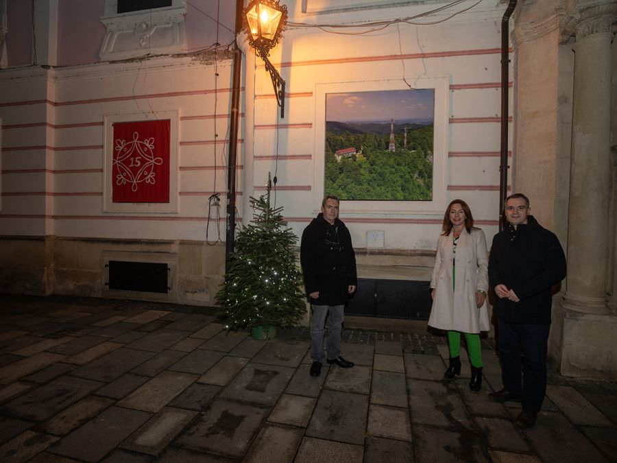 Adventski kalendar i ove godine krasi Županijsku palaču