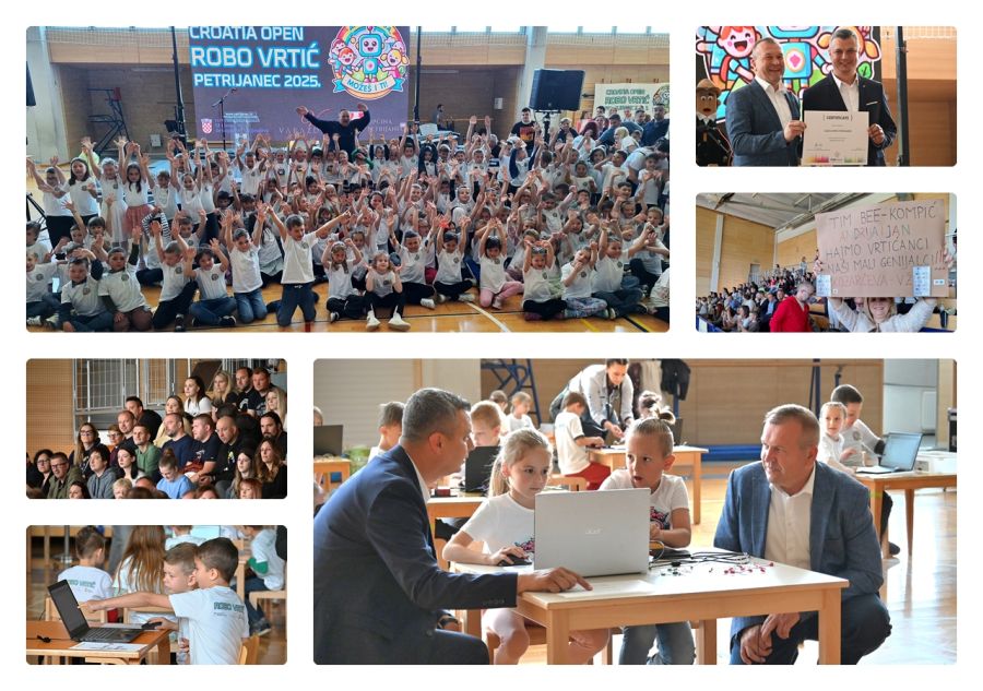 U Petrijancu prvo hrvatsko STEM natjecanje vrtićaraca: jo&scaron; ne idu u &scaron;kolu, ali robote programiraju kao od &scaron;ale!