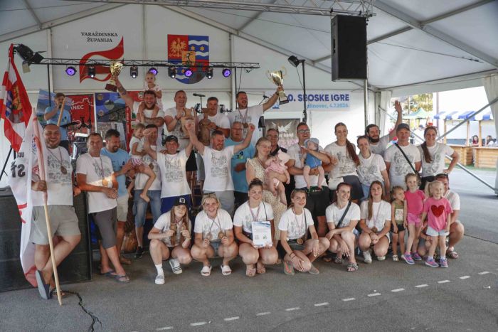 40. seoske igre i 30. hrvatski festival u Salinovcu: četvrtom uzastopnom pobjedom Stažnjevec ispisao povijest sportske rekreacije