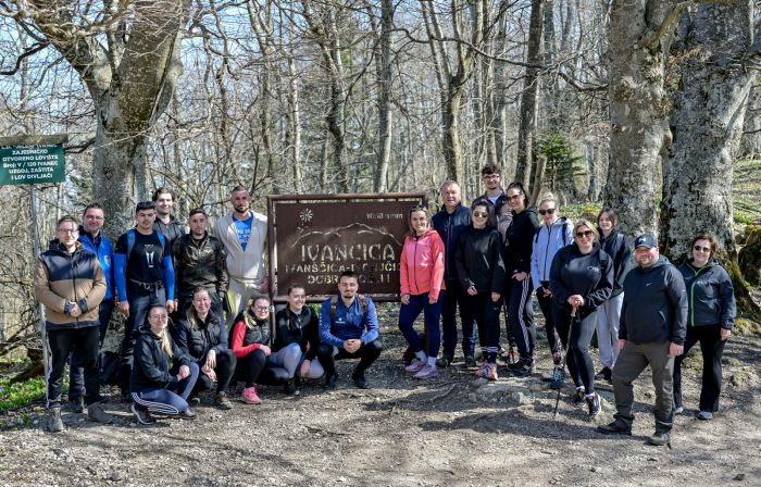 Župan Anđelko Stričak sa suradnicima u obilasku Parka prirode "Zagorske gore"