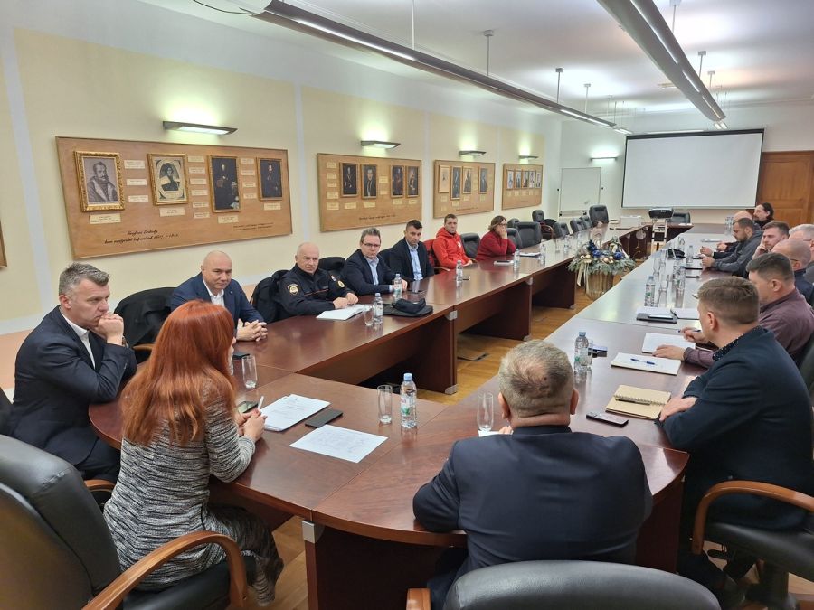 Stožer civilne za&scaron;tite analizirao posljedice obilnih snježnih oborina na području Varaždinske županije